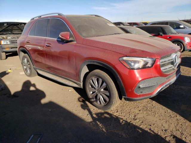 4JGFB4KE4MA421106 - 2021 MERCEDES-BENZ GLE 350 4MATIC RED photo 4