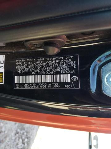 JTKJF5C7XFJ006831 - 2015 TOYOTA SCION TC 红色 照片 10