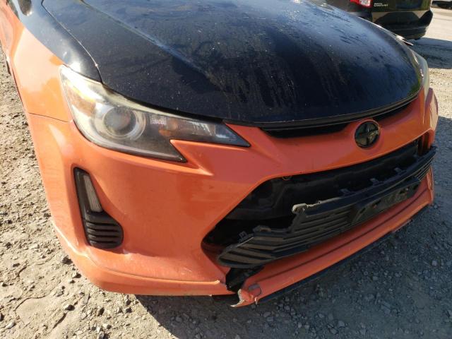 JTKJF5C7XFJ006831 - 2015 TOYOTA SCION TC 红色 照片 9