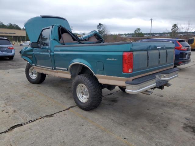 1FTEF14YXTLB56284 - 1996 FORD F150 GREEN photo 2