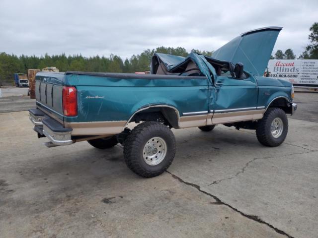 1FTEF14YXTLB56284 - 1996 FORD F150 GREEN photo 3