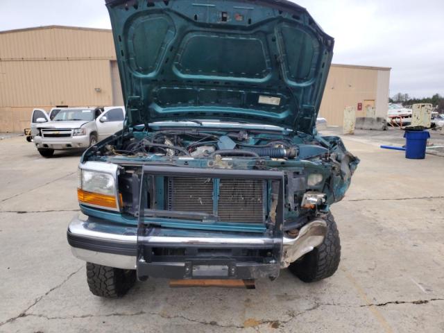 1FTEF14YXTLB56284 - 1996 FORD F150 GREEN photo 5