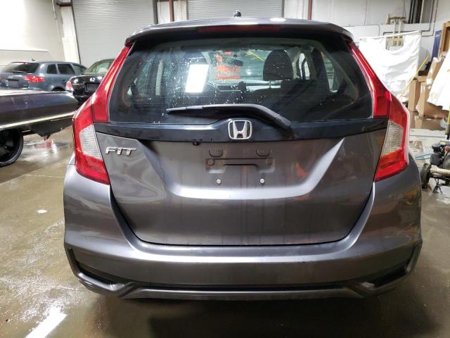 3HGGK5H42KM732614 - 2019 HONDA FIT LX GRAY photo 6