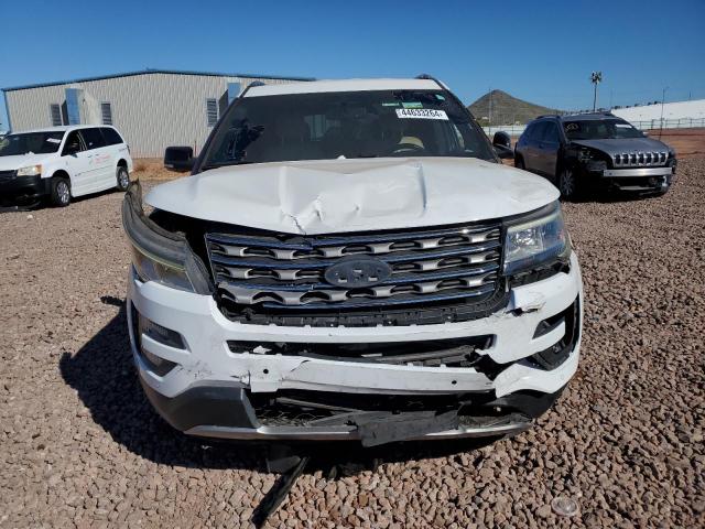 1FM5K7D85HGD17196 - 2017 FORD EXPLORER XLT WHITE photo 5