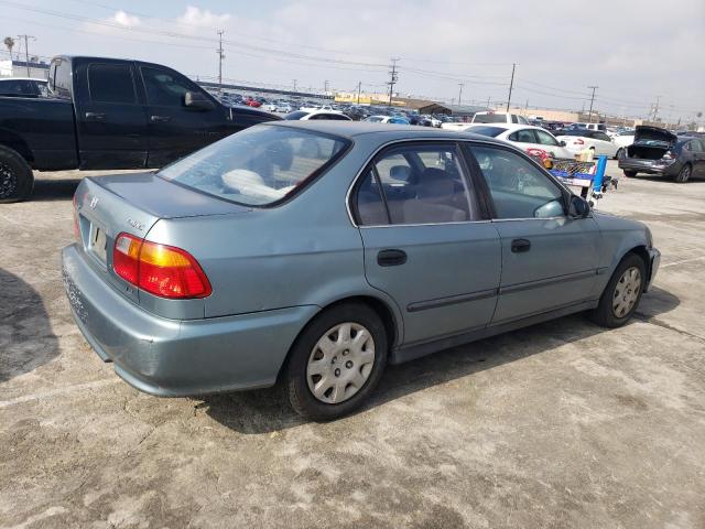 2HGEJ667XYH605033 - 2000 HONDA CIVIC LX TEAL photo 3