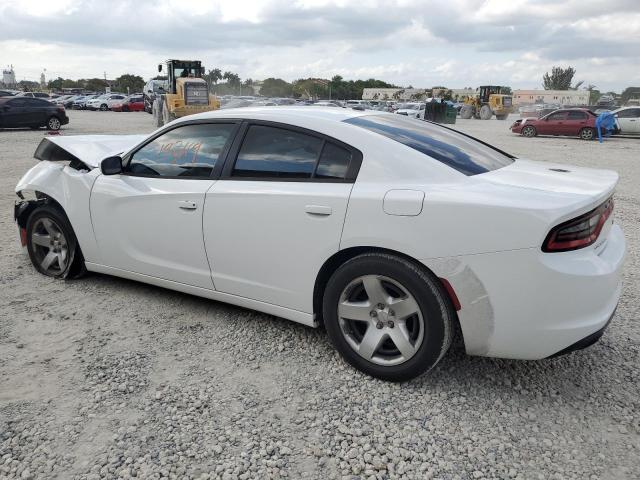 2C3CDXAT3FH778479 - 2015 DODGE CHARGER POLICE WHITE photo 2