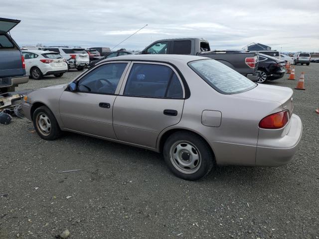 1NXBR12E1XZ183422 - 1999 TOYOTA COROLLA VE BROWN photo 2