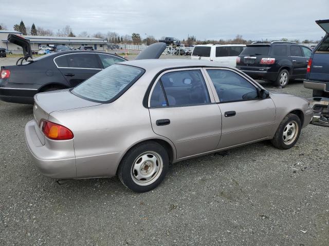 1NXBR12E1XZ183422 - 1999 TOYOTA COROLLA VE BROWN photo 3