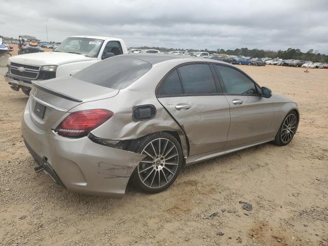 55SWF8DB1KU313676 - 2019 MERCEDES-BENZ C 300 BEIGE photo 3