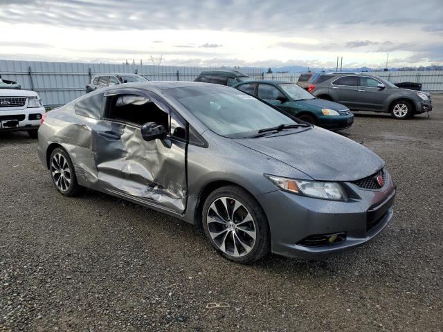 2HGFG4A56DH704326 - 2013 HONDA CIVIC SI GRAY photo 4