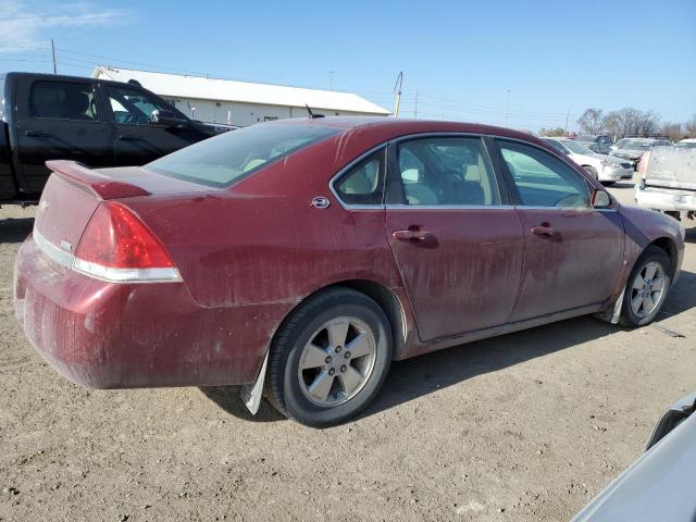 2G1WT58K789269241 - 2008 CHEVROLET IMPALA LT MAROON photo 3