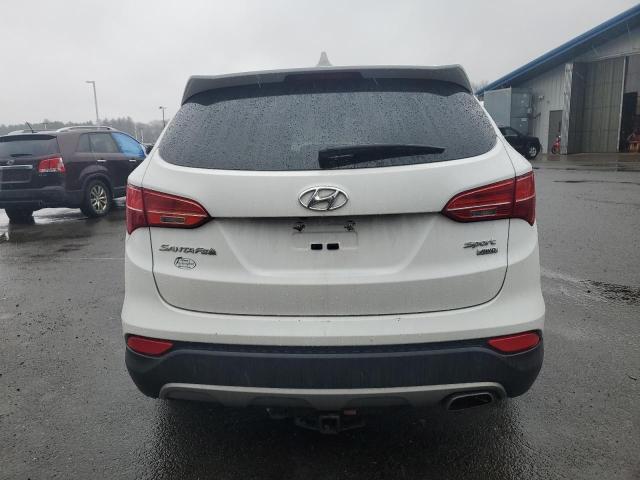 5XYZUDLB1DG087763 - 2013 HYUNDAI SANTA FE S WHITE photo 6