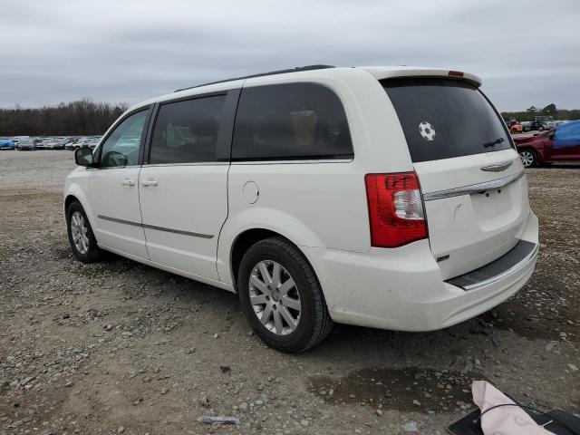 2C4RC1BGXDR705799 - 2013 CHRYSLER TOWN & COU TOURING WHITE photo 2