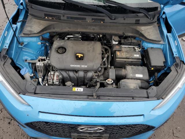 KM8K1CAA0KU310056 - 2019 HYUNDAI KONA SE BLUE photo 11