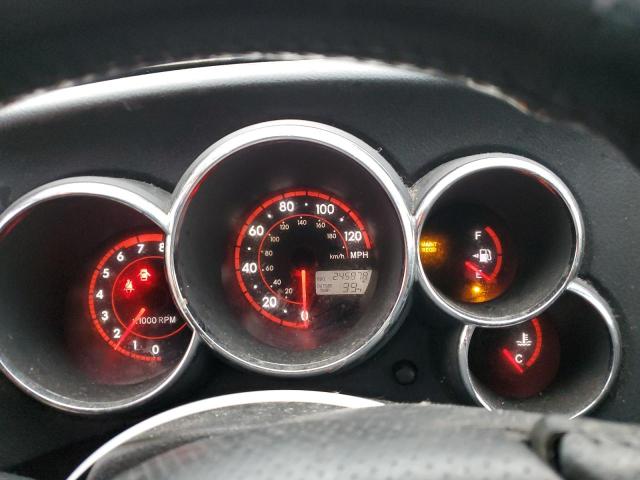 2T1KR32E05C440354 - 2005 TOYOTA COROLLA MA XR BLACK photo 9