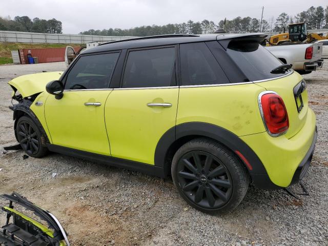 WMWXU3C52J2F50480 - 2018 MINI COOPER S YELLOW photo 2