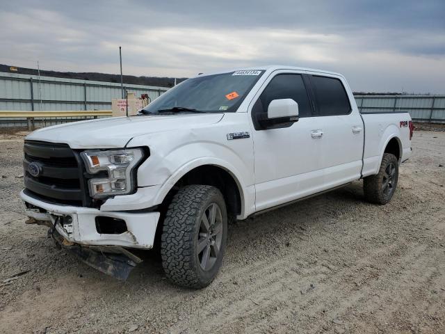 1FTFW1EF6HFC47012 - 2017 FORD F-150 SUPERCREW WHITE photo 1