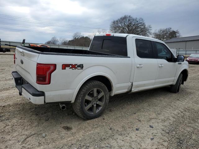1FTFW1EF6HFC47012 - 2017 FORD F-150 SUPERCREW WHITE photo 3