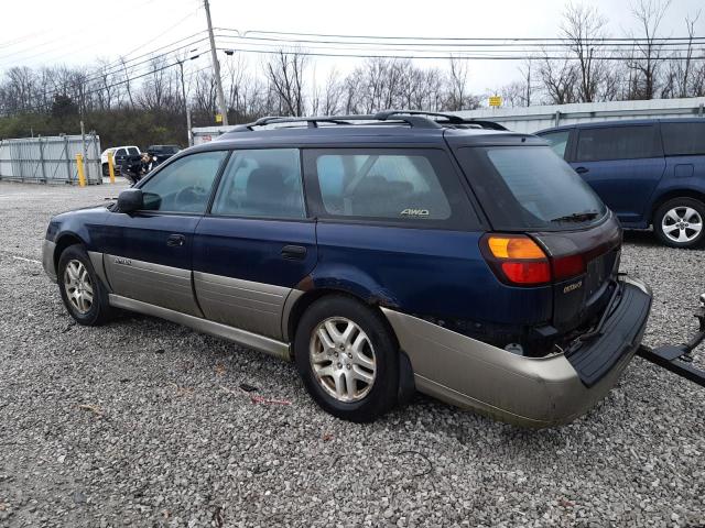 4S3BH675847630612 - 2004 SUBARU LEGACY OUTBACK AWP 蓝色 照片 2