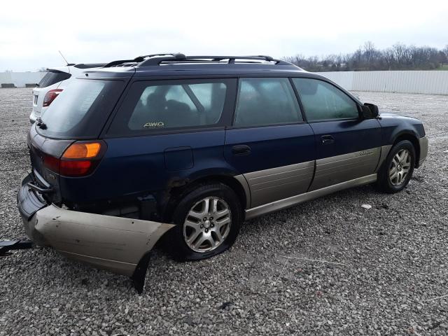 4S3BH675847630612 - 2004 SUBARU LEGACY OUTBACK AWP 蓝色 照片 3