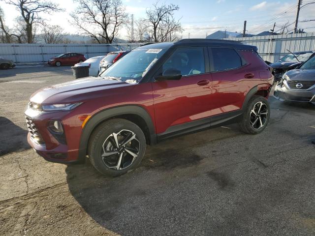 KL79MUSL1PB096274 - 2023 CHEVROLET TRAILBLAZE RS MAROON photo 1