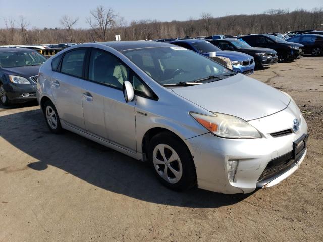 JTDKN3DU4C5520072 - 2012 TOYOTA PRIUS SILVER photo 4