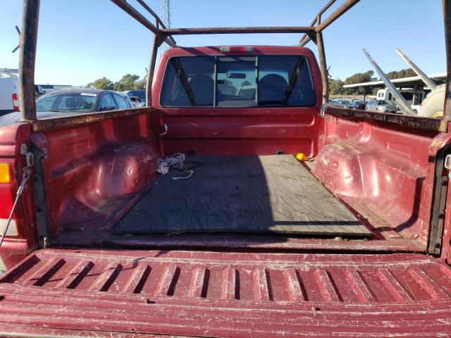 1FTYR14X6WPA71810 - 1998 FORD RANGER SUPER CAB RED photo 10