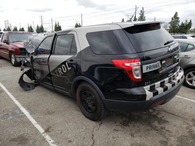 1FM5K8AR9DGC73037 - 2013 FORD EXPLORER POLICE INTERCEPTOR BLACK photo 2
