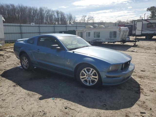 1ZVHT82H465120159 - 2006 FORD MUSTANG GT BLUE photo 4