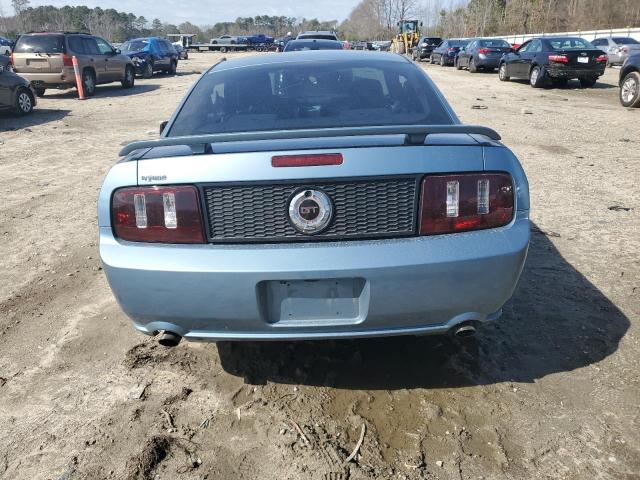 1ZVHT82H465120159 - 2006 FORD MUSTANG GT BLUE photo 6