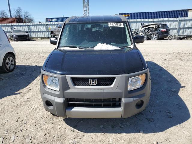 5J6YH28385L026464 - 2005 HONDA ELEMENT LX BLACK photo 5