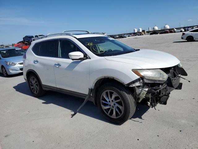 5N1AT2MT2EC798787 - 2014 NISSAN ROGUE S WHITE photo 4