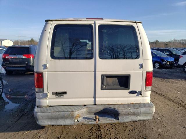 1FTNE24W34HB32002 - 2004 FORD ECONOLINE E250 VAN WHITE photo 6