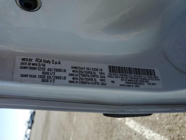 ZFBERFAT1G6C56023 - 2016 RAM PROMASTER WHITE photo 12