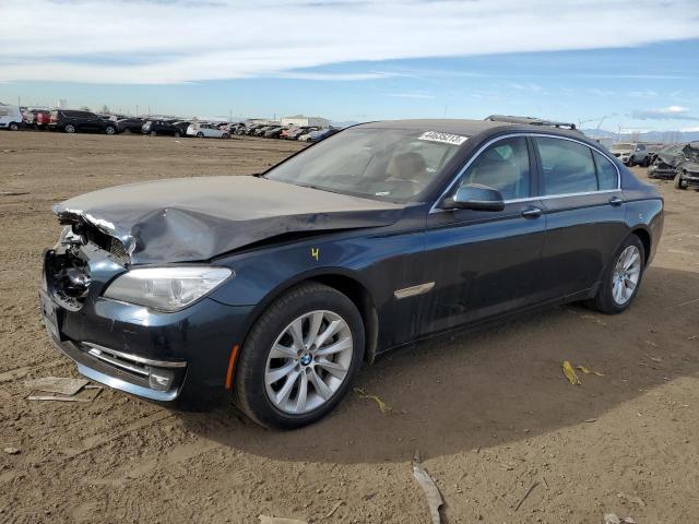 WBAYF4C52DDE23709 - 2013 BMW 740 LXI BLUE photo 1