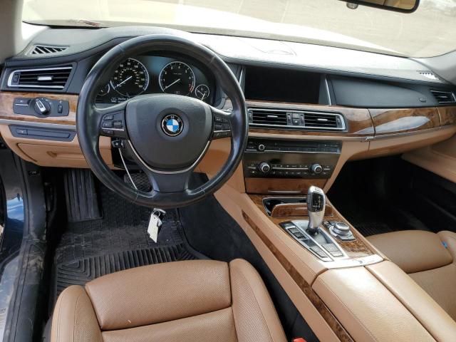 WBAYF4C52DDE23709 - 2013 BMW 740 LXI BLUE photo 8