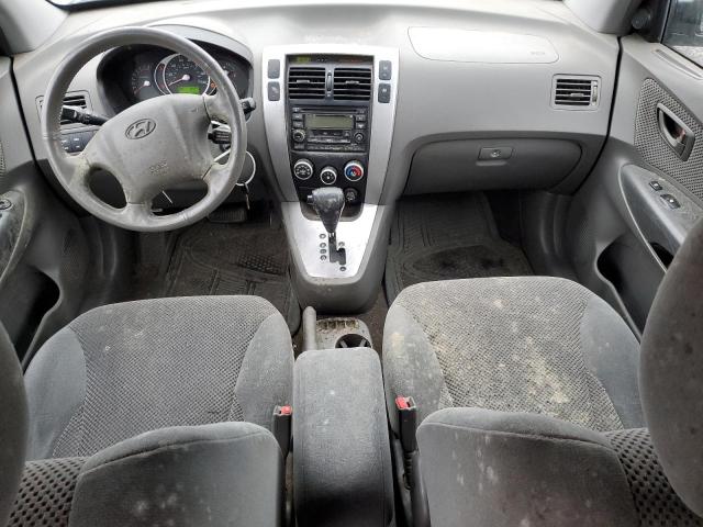 KM8JN72D76U420480 - 2006 HYUNDAI TUCSON GLS SILVER photo 8