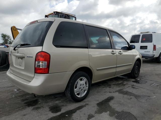 JM3LW28G2Y0114755 - 2000 MAZDA MPV WAGON BEIGE photo 3