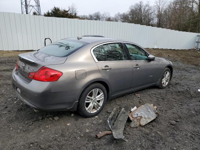 JN1CV6AR5BM400925 - 2011 INFINITI G37 BROWN photo 3