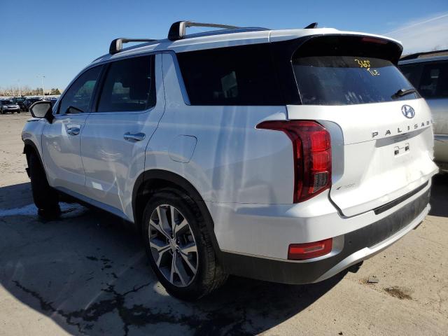 KM8R4DHE5NU413482 - 2022 HYUNDAI PALISADE SEL WHITE photo 2