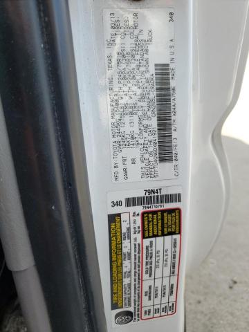 5TFTU4GN6DX041921 - 2013 TOYOTA TACOMA PRERUNNER ACCESS CAB WHITE photo 12