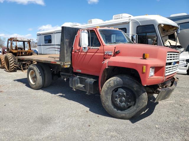 1FDXK74P9NVA16941 - 1992 FORD F700 F RED photo 1