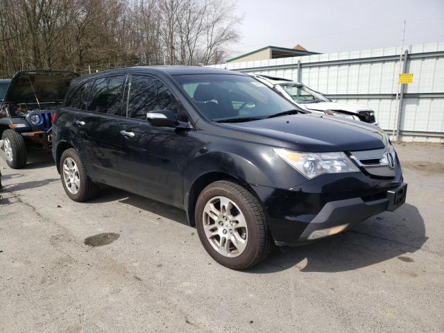 2HNYD28679H520842 - 2009 ACURA MDX TECHNOLOGY BLACK photo 4