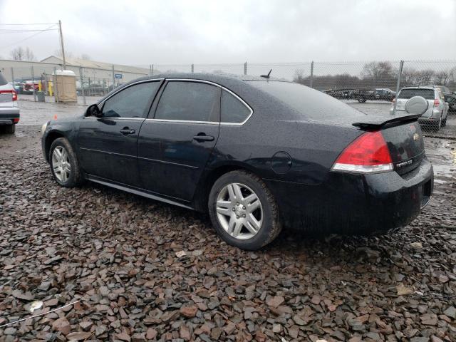 2G1WC5E37D1235435 - 2013 CHEVROLET IMPALA LTZ BLACK photo 2