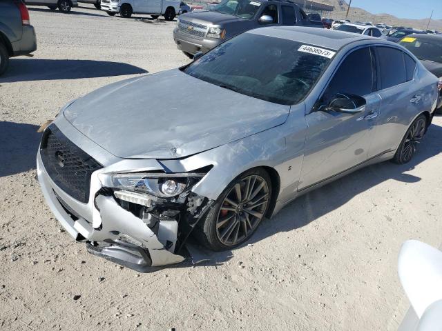 JN1FV7AP2KM780209 - 2019 INFINITI Q50 RED SPORT 400 SILVER photo 1