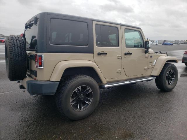 1C4BJWEG7GL282015 - 2016 JEEP WRANGLER U SAHARA TAN photo 3