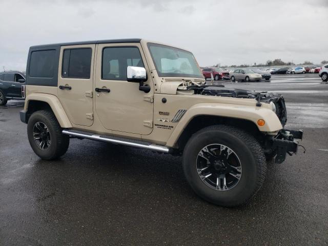 1C4BJWEG7GL282015 - 2016 JEEP WRANGLER U SAHARA TAN photo 4