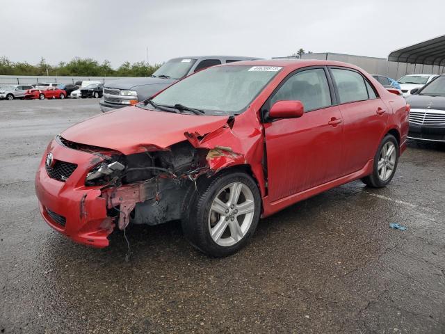 1NXBE4EE1AZ293631 - 2010 TOYOTA COROLLA XRS RED photo 1