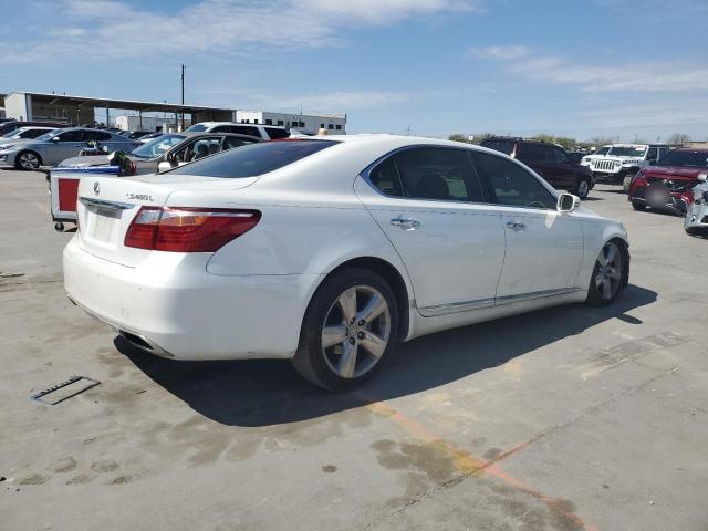 JTHGL5EF3C5046024 - 2012 LEXUS LS 460L WHITE photo 3