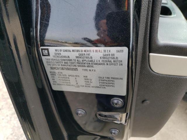 3GNCA13B79S632925 - 2009 CHEVROLET HHR LS 黑色 照片 12